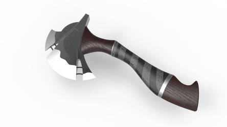 Axe model #4 - download STEP STL