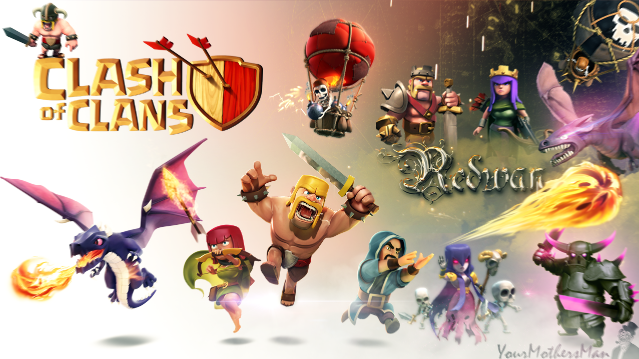 Clash of Clans HD Wallpaper V2 Final by chchcheckit on DeviantArt Clash of Clans HD Wallpaper V2 Final by chchcheckit on DeviantArt
