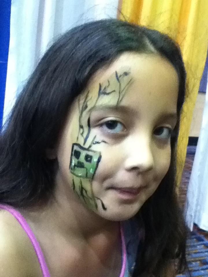 minecraft face paint by funfacesballoon on DeviantArt