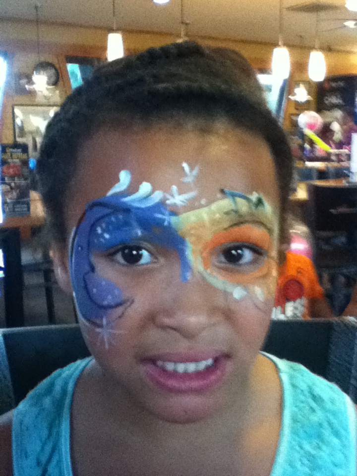 Moon And Sun Face Paint By Funfacesballoon On Deviantart Moon And Sun Face Paint By Funfacesballoon On Deviantart