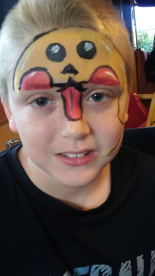 wallpapers Megatron Face Paint pokemon face paint by funfacesballoon