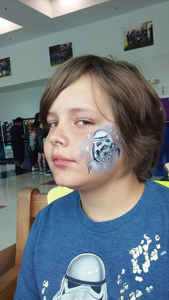 Star Wars Face Paint By Funfacesballoon On DeviantArt