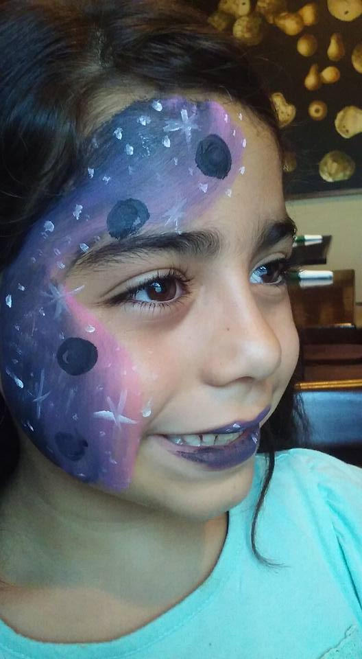 solar system face paint by funfacesballoon on DeviantArt