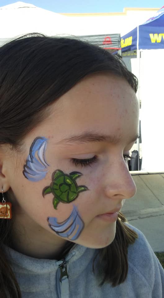 Turtle Makeup Simple turtle face paint by funfacesballoon on DeviantArt