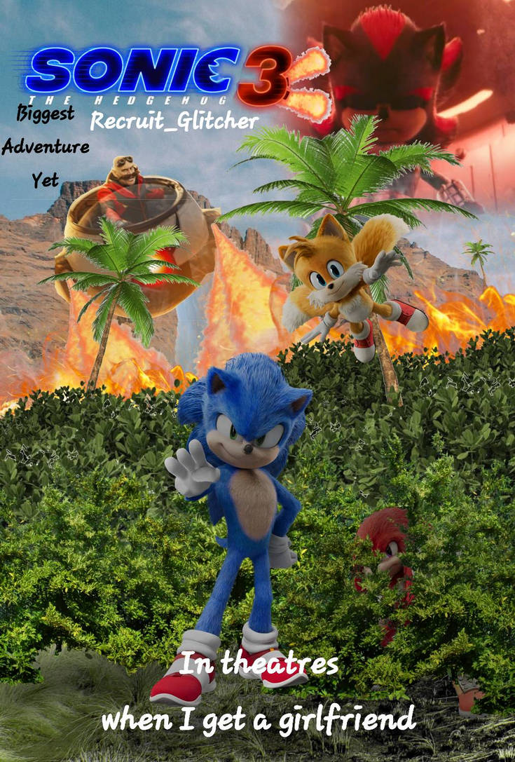 Sonic movienews on X: Sonic Movie 3 fan-made poster created by  Sonicmovienews 👀💙🔥🔥 #Sonicmovie3 #sonic3 #SonicTheHedgehog  #ShadowTheHedgehog #knuckles #MoviePoster #tails #Sonamy   / X