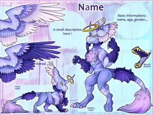 Points Reference Adopt #1 Lavender Angel - open