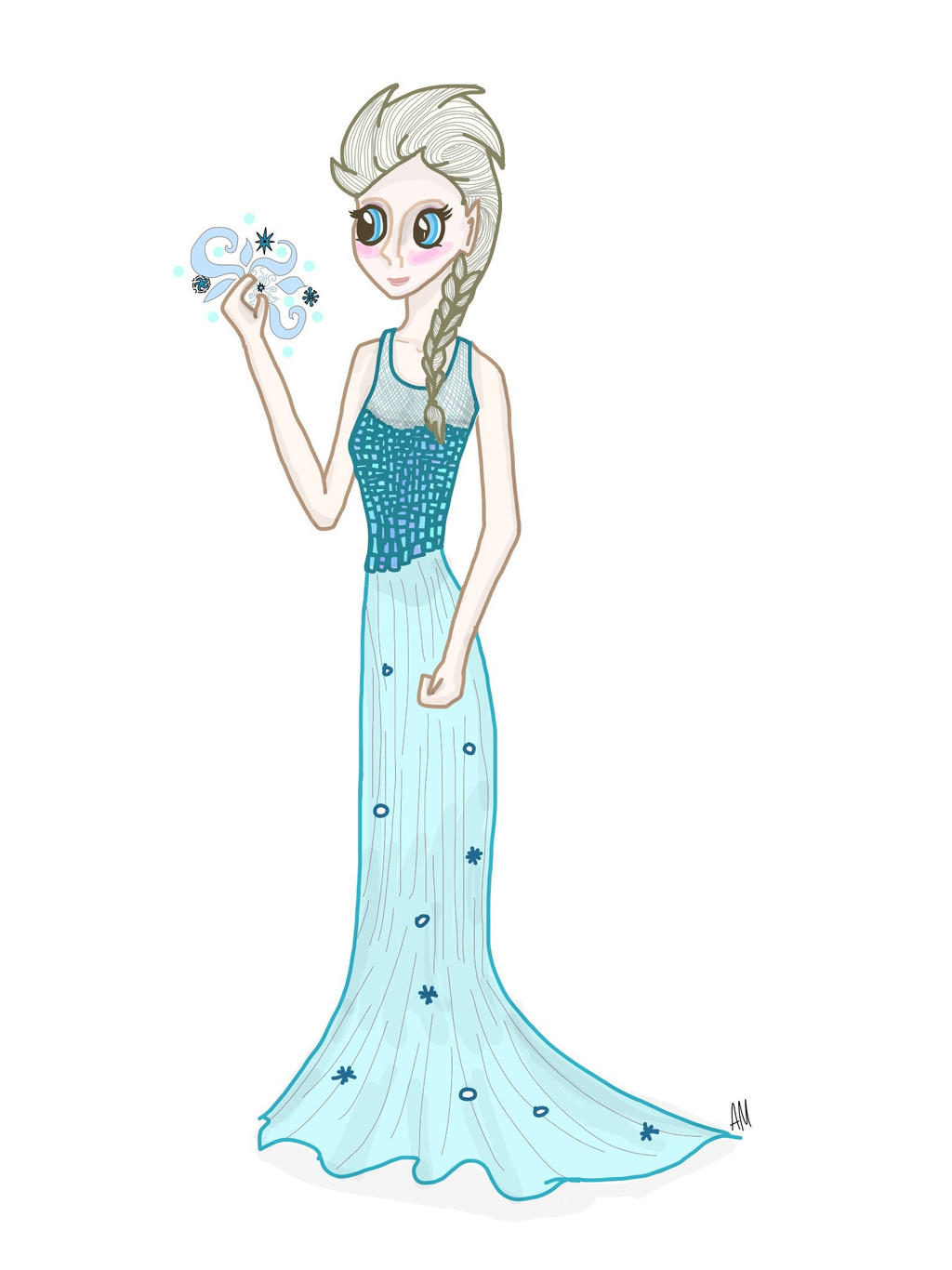Elsa Magic by AlyssumMay on DeviantArt