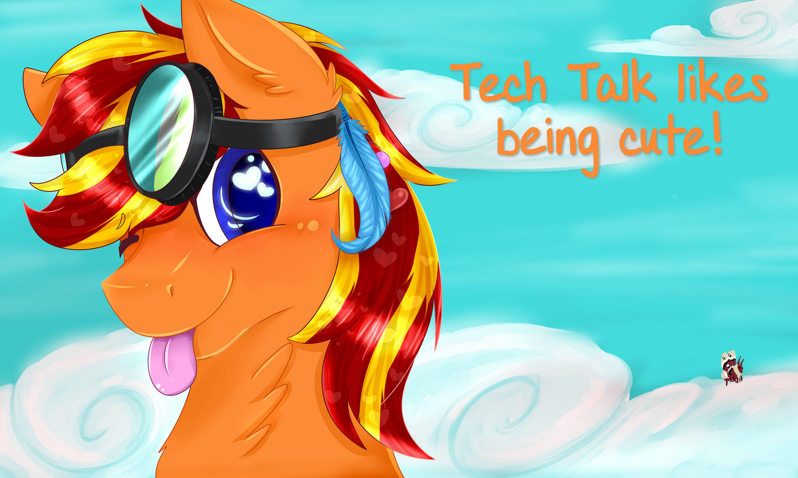 Tech Talk Likes Being Cute!