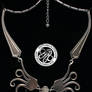 Flying Squid Fork Necklace