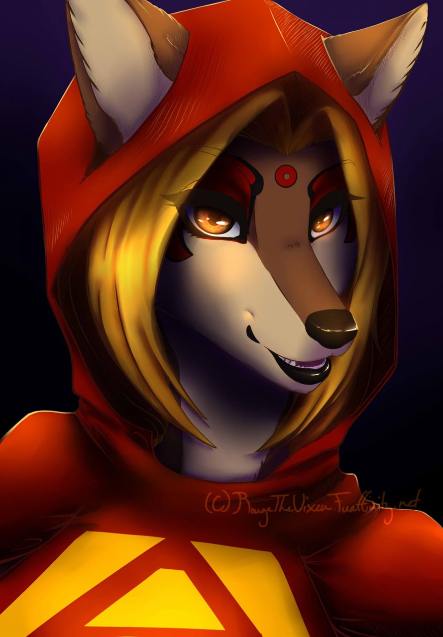 Alisa wolf  Commission By Rougethevixen