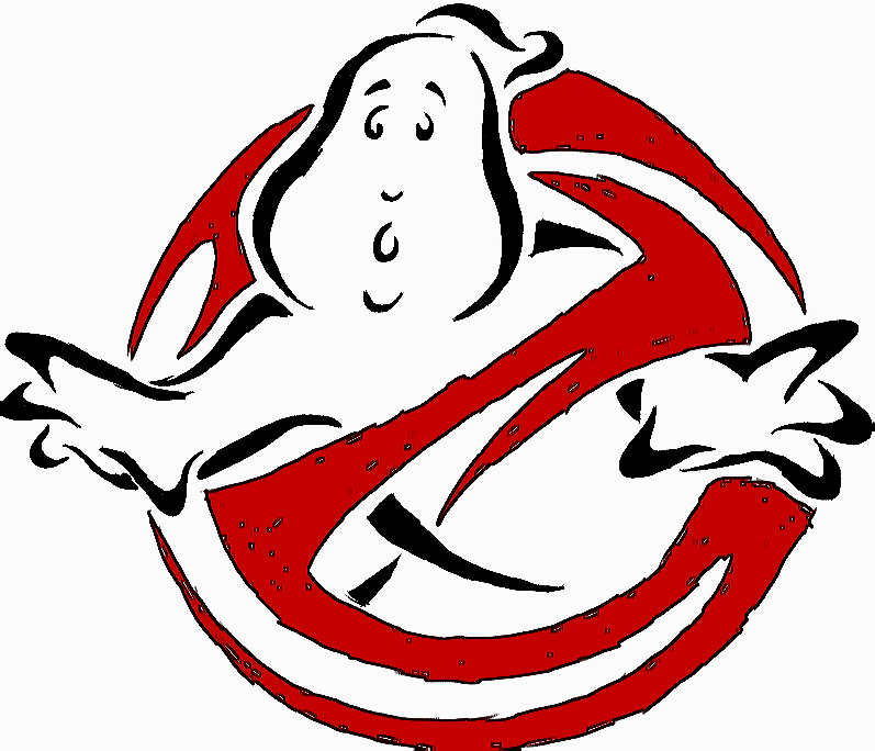 Ghostbusters logo tribal style