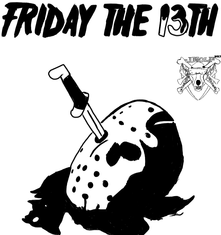 Inktober 15 Friday The 13th