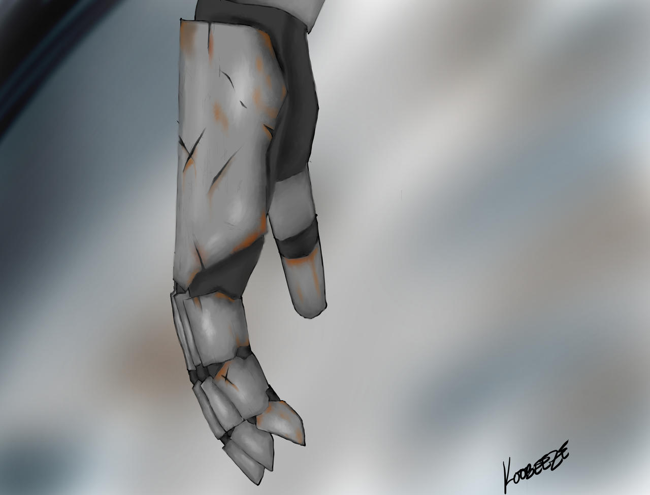 Rusted Hand Ver 2 by Koobeez on DeviantArt