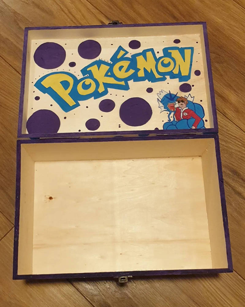Pokemon logo - inside box lid by bizzmizz on DeviantArt