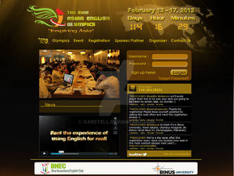 The 2012 Asian English Olympics Website