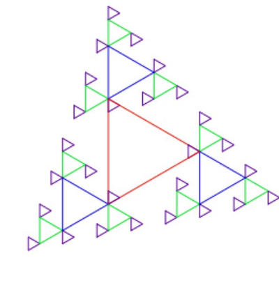Recursive Nested Triangle (Fractal Art) by JudyHopps934-ZD on DeviantArt