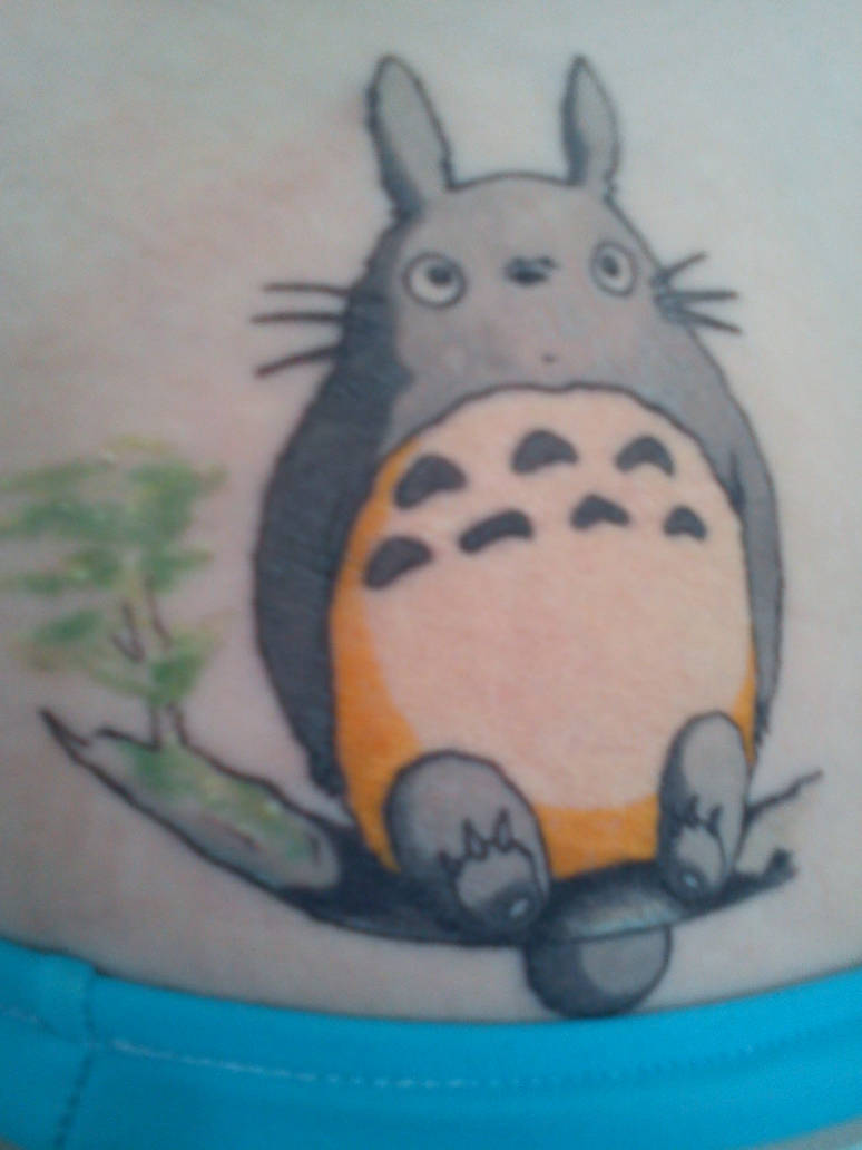 Totoro Tattoo Healed By Chibisnoo On Deviantart