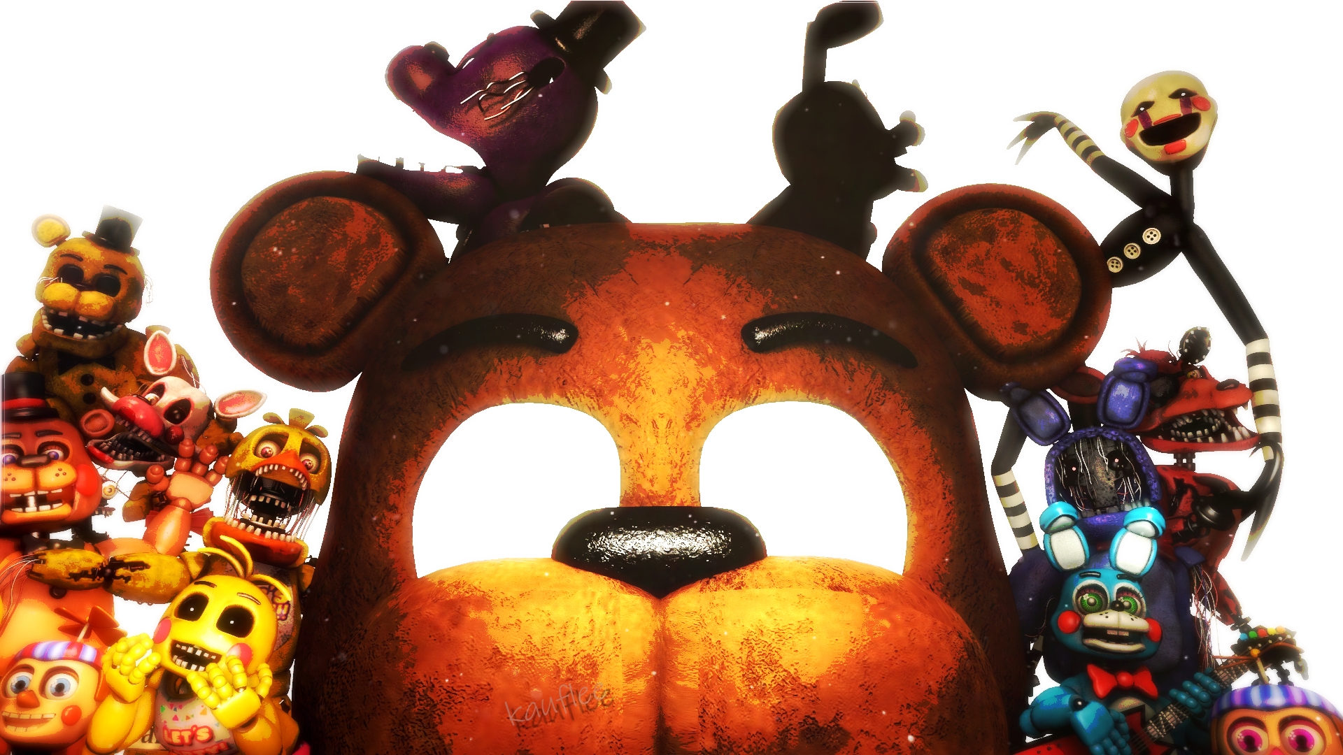 Five Nights At Freddy's 2 by Ambercatlucky2 on DeviantArt