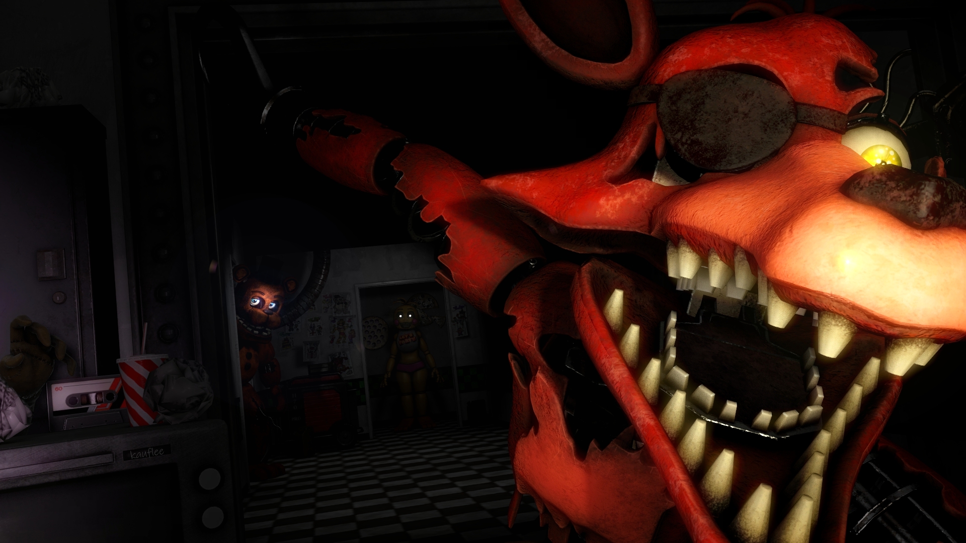 Nightmare Foxy Fnaf by IsaSaldareli on DeviantArt