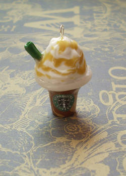 Caramel cream frappe