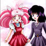 Chibiusa and Hotaru