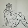 Drawlloween day 4- Medusa/ snake woman