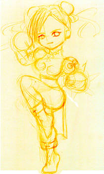 Chibi Chun Li WIP