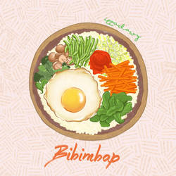 Korean Food : Bibimbap