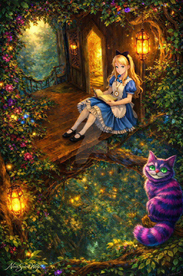 Wonderland Deviantart In Wonderland by NovaSpiritWolf on DeviantArt