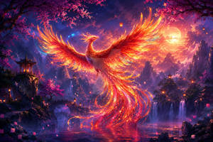 Phoenix of the Celestial Blossoms