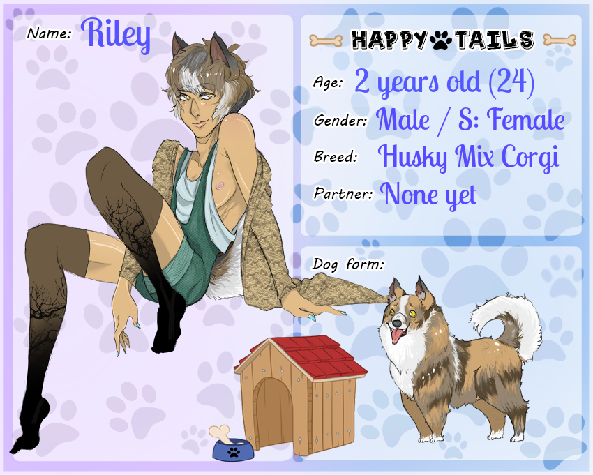 Happy-Tails: Riley