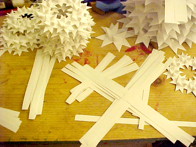 Birth of Paper Ribbon Stars