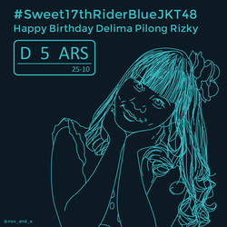 #Sweet17thRiderBlueJKT48