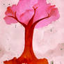 Pink tree.