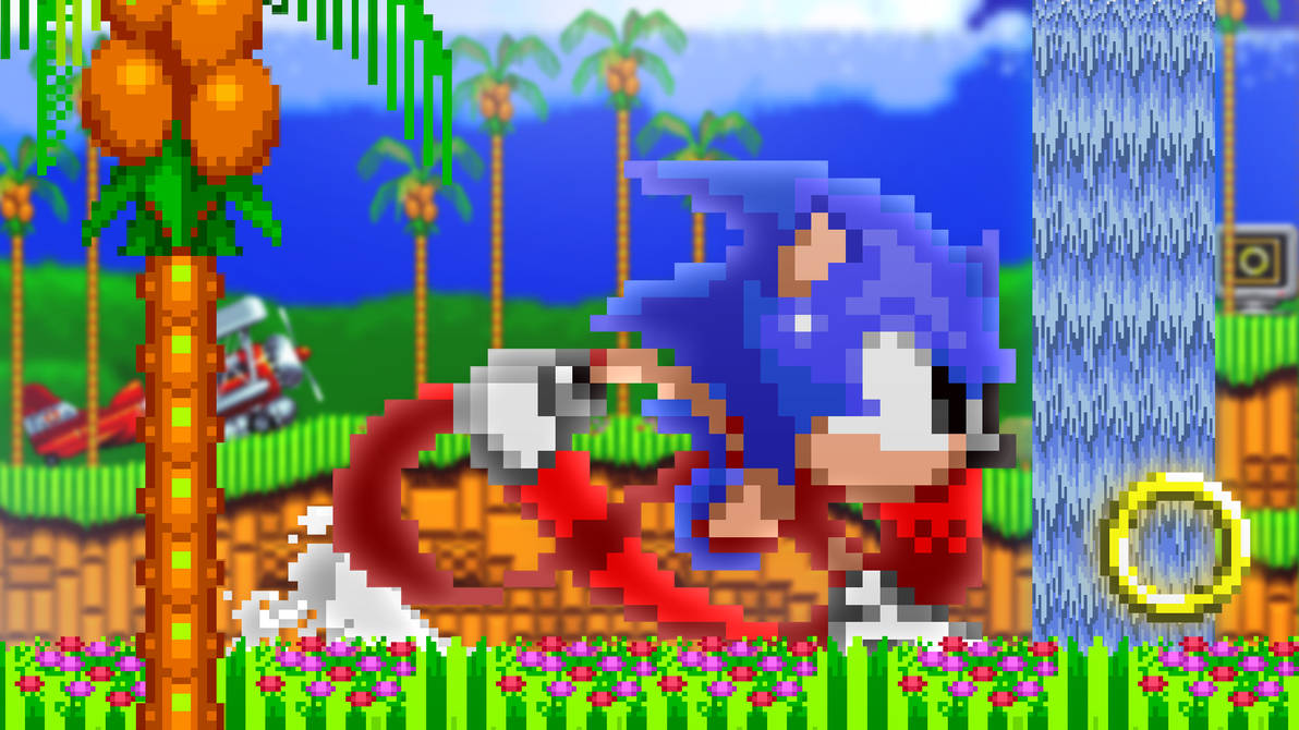 Sonic 1 Forever with Cartoony Sprites by SonicOverhaul on DeviantArt