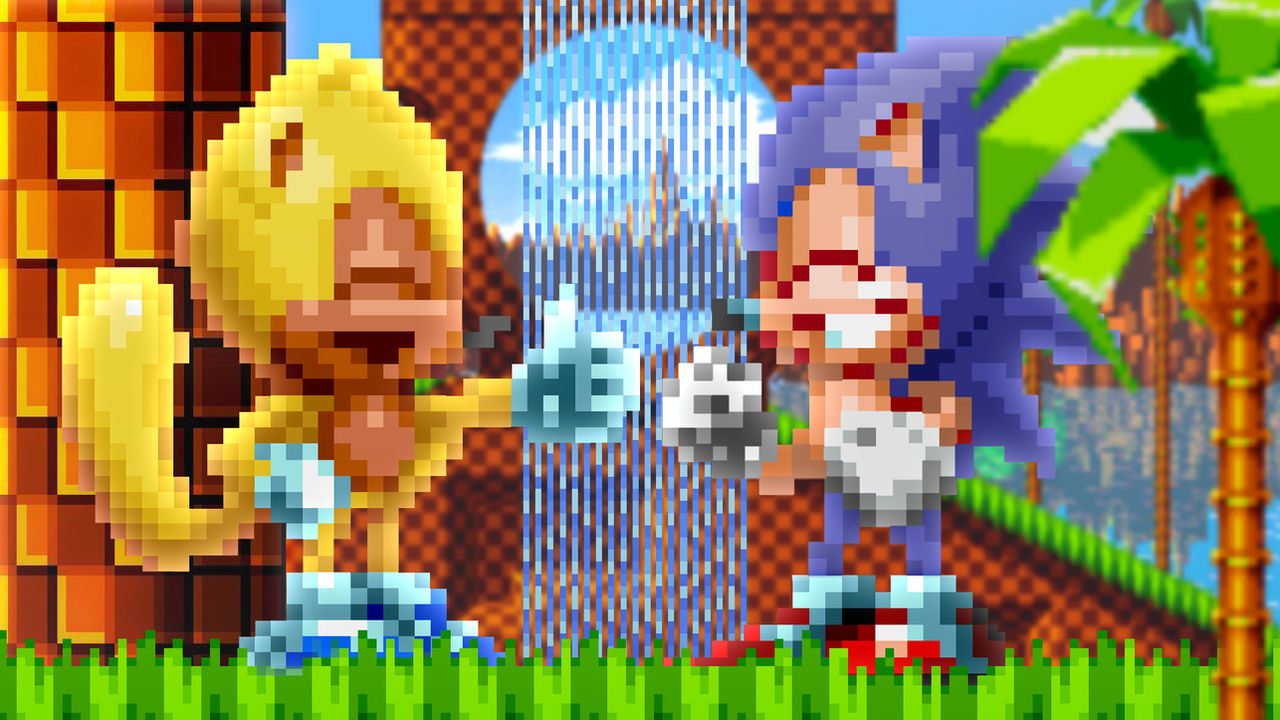 Sonic 1 but Ray is Unlocked by SonicOverhaul on DeviantArt