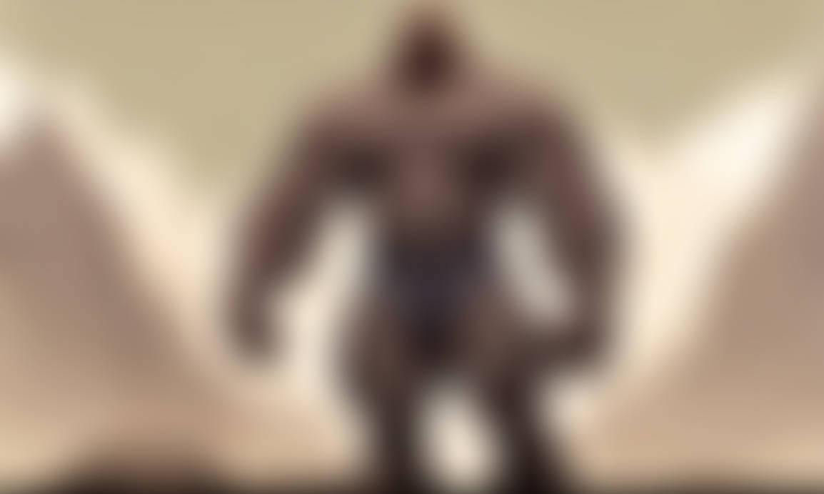 Protective Muscle Beasts Giant muscle beast by zgresident on DeviantArt