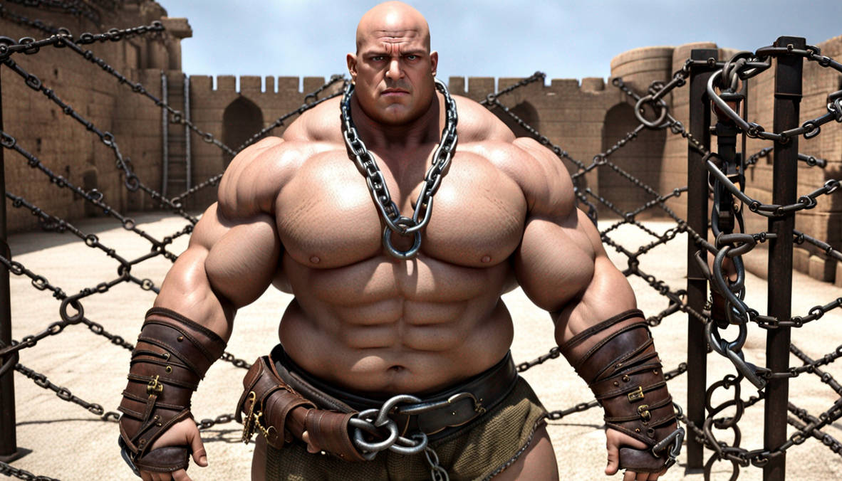 Muscle Destroyer Muscle fighter going for his training fight by zgresident on DeviantArt