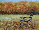 Lonely Bench by radina