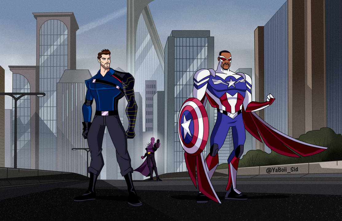 Falcon and Winter Soldier x Avengers: EMH by YaBoiiSid on DeviantArt