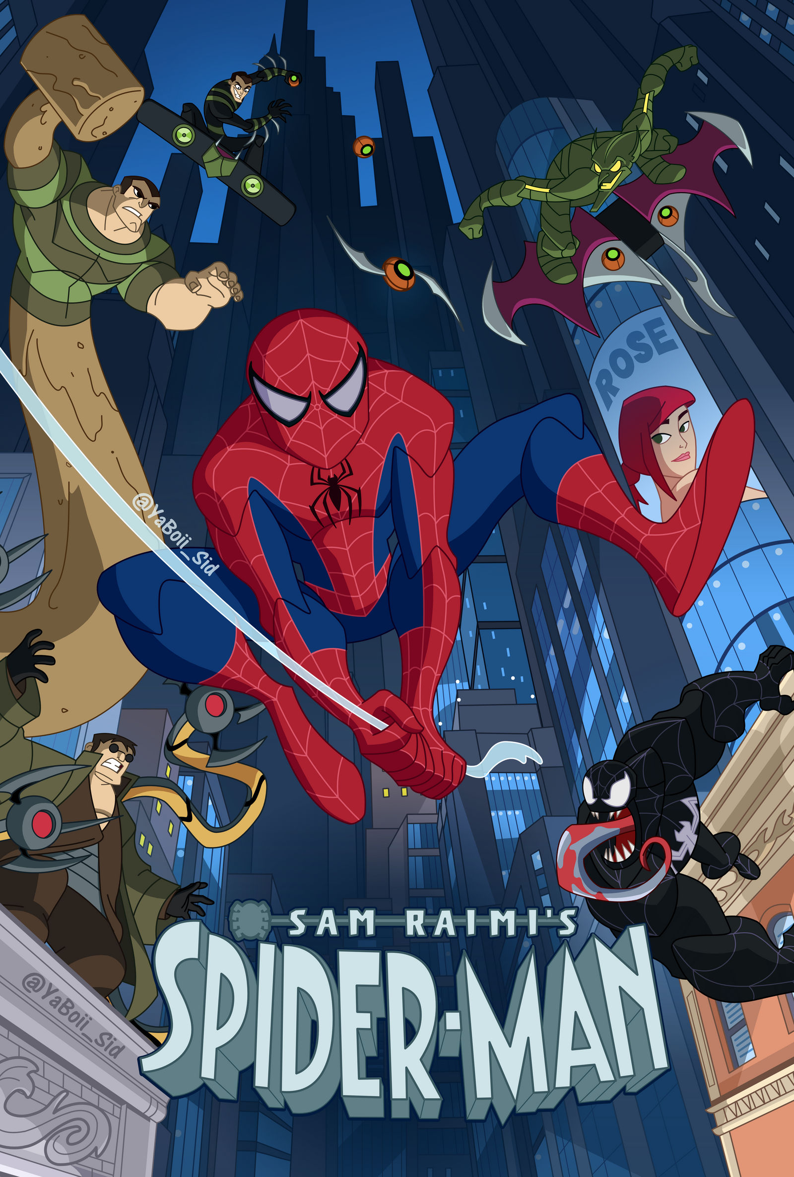 Sam Raimi's Spectacular Spider-Man by YaBoiiSid on DeviantArt