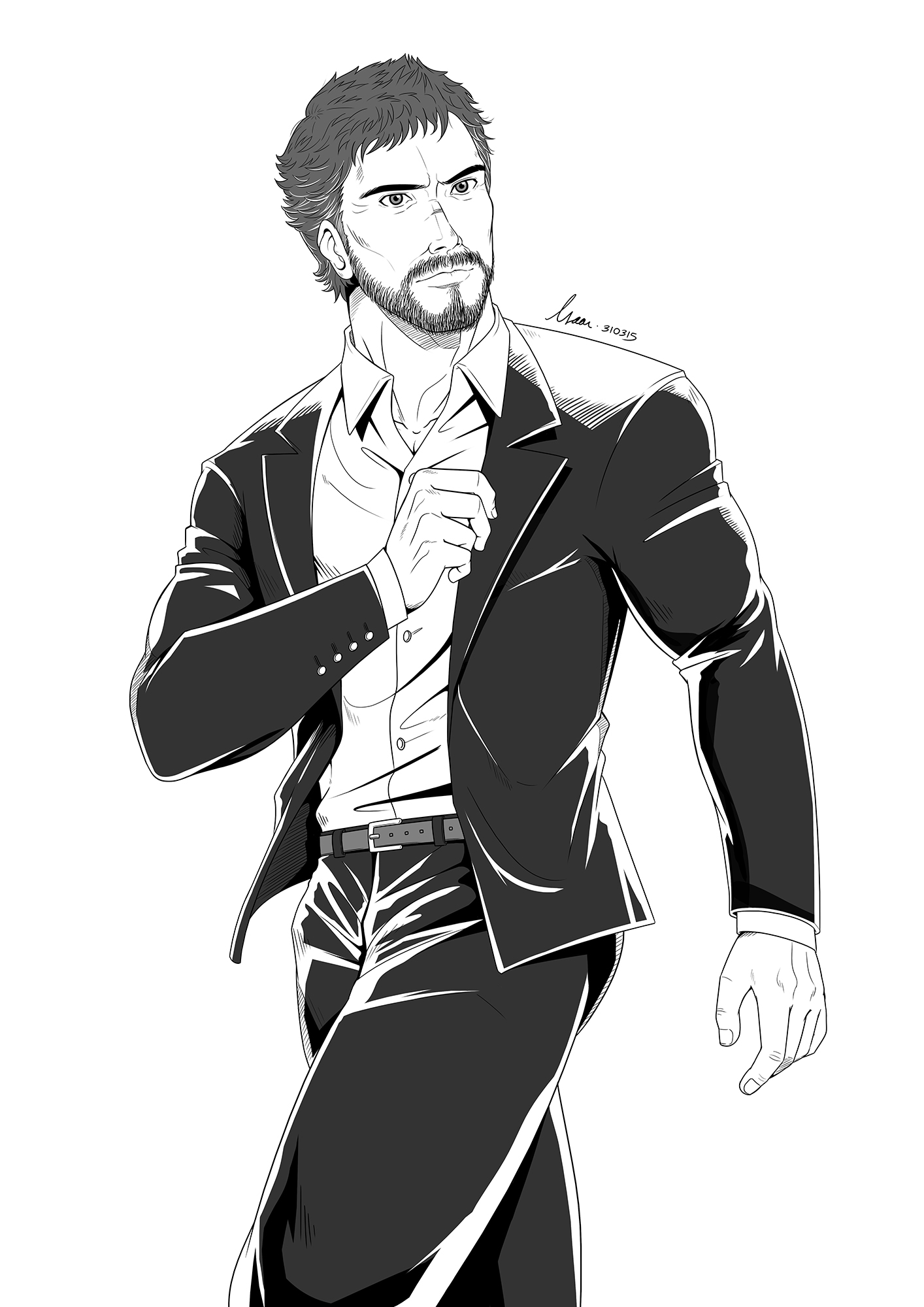 Joel in Suit