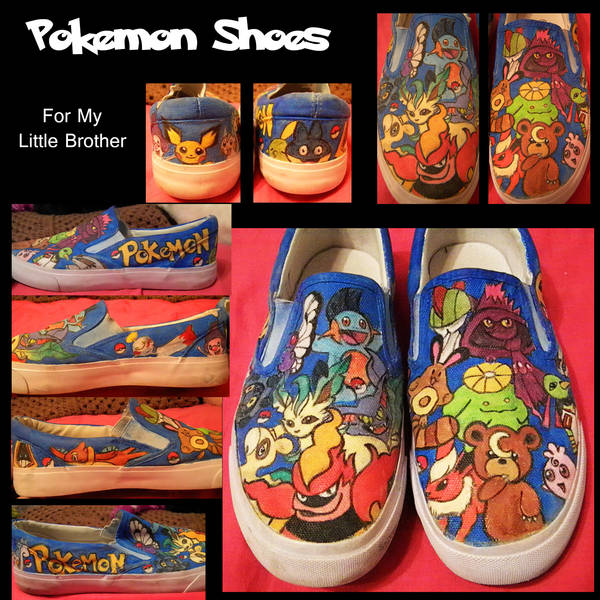 Pokemon shoes by Miss-Melis