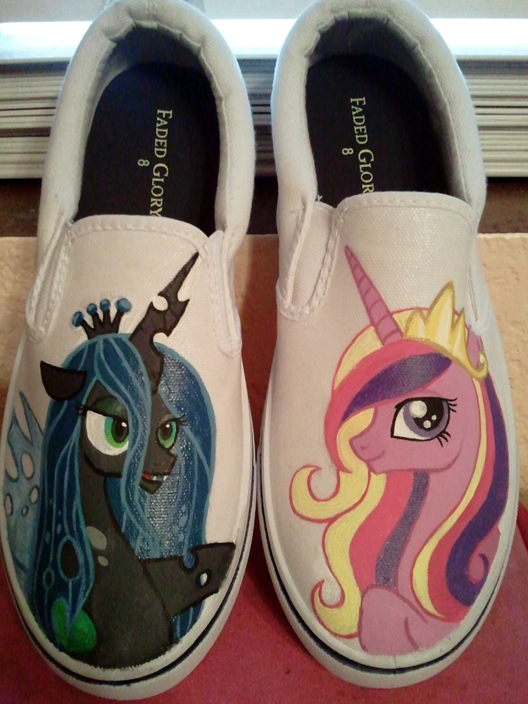 Cadance and Chrysalis  Shoes SOLD