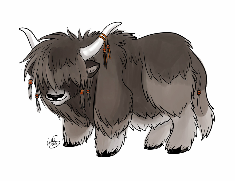 Luey the Tibetan Yak