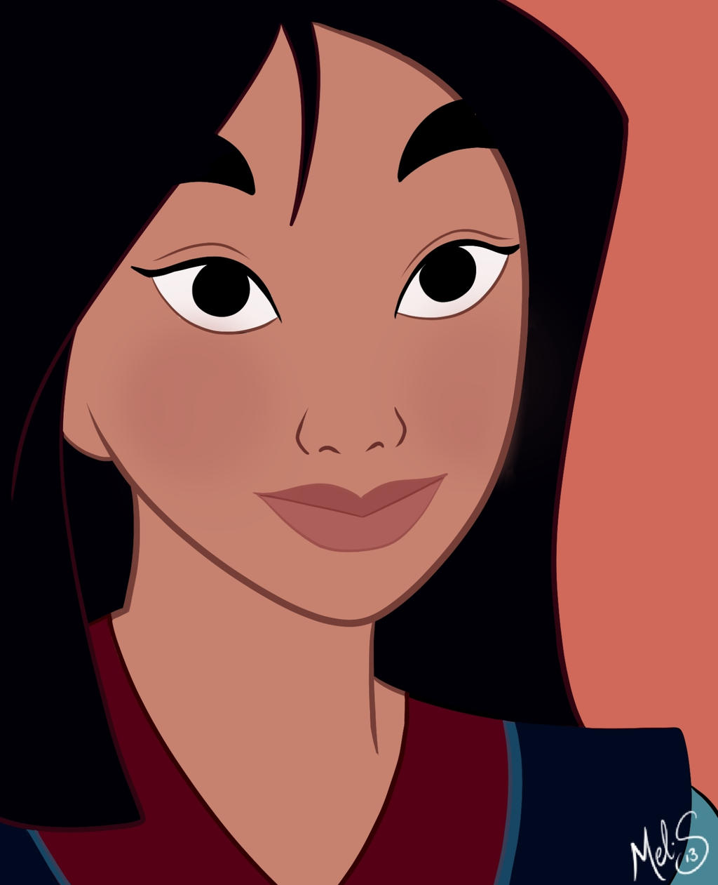 Princess Portrait Mulan