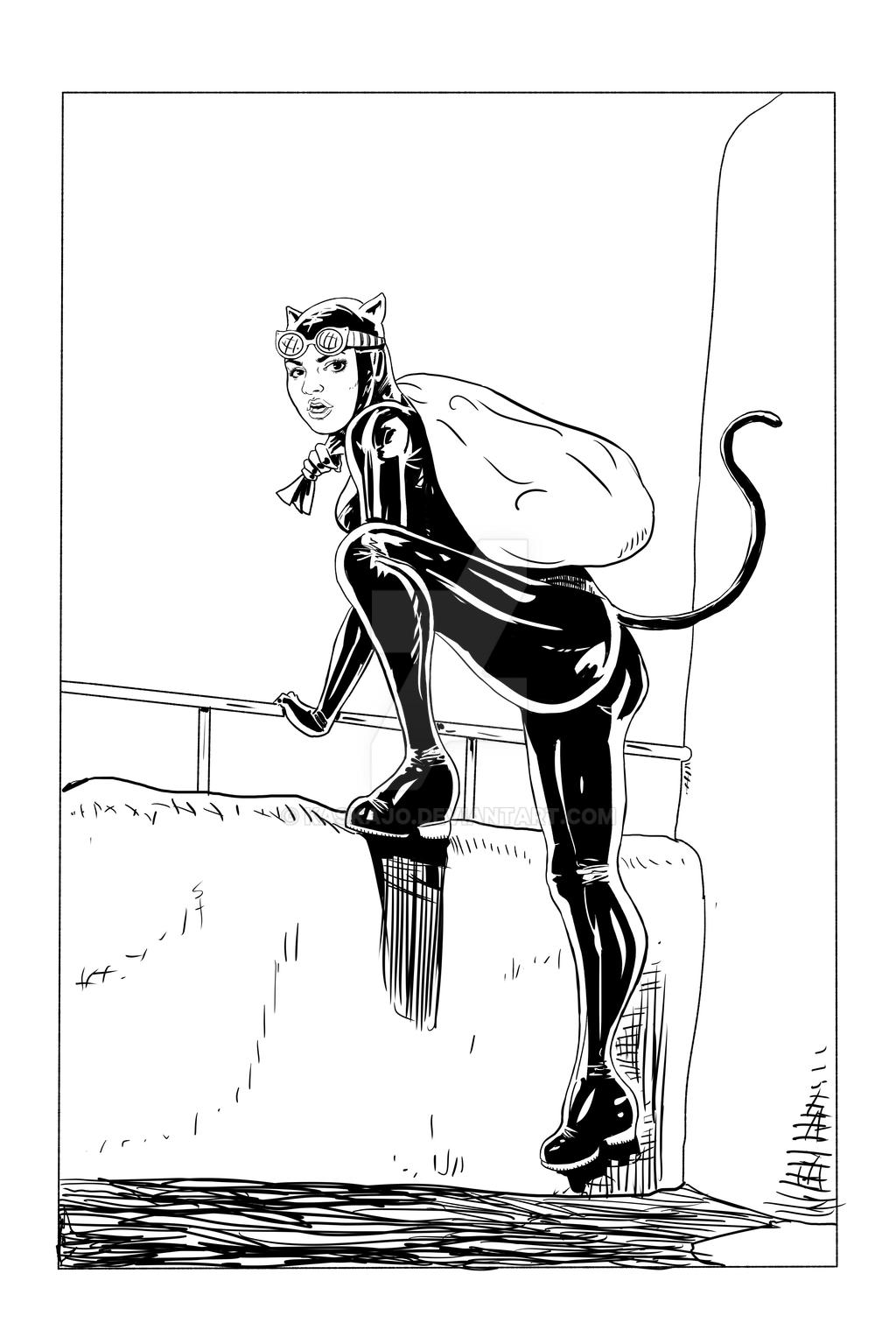 Catwoman Ink