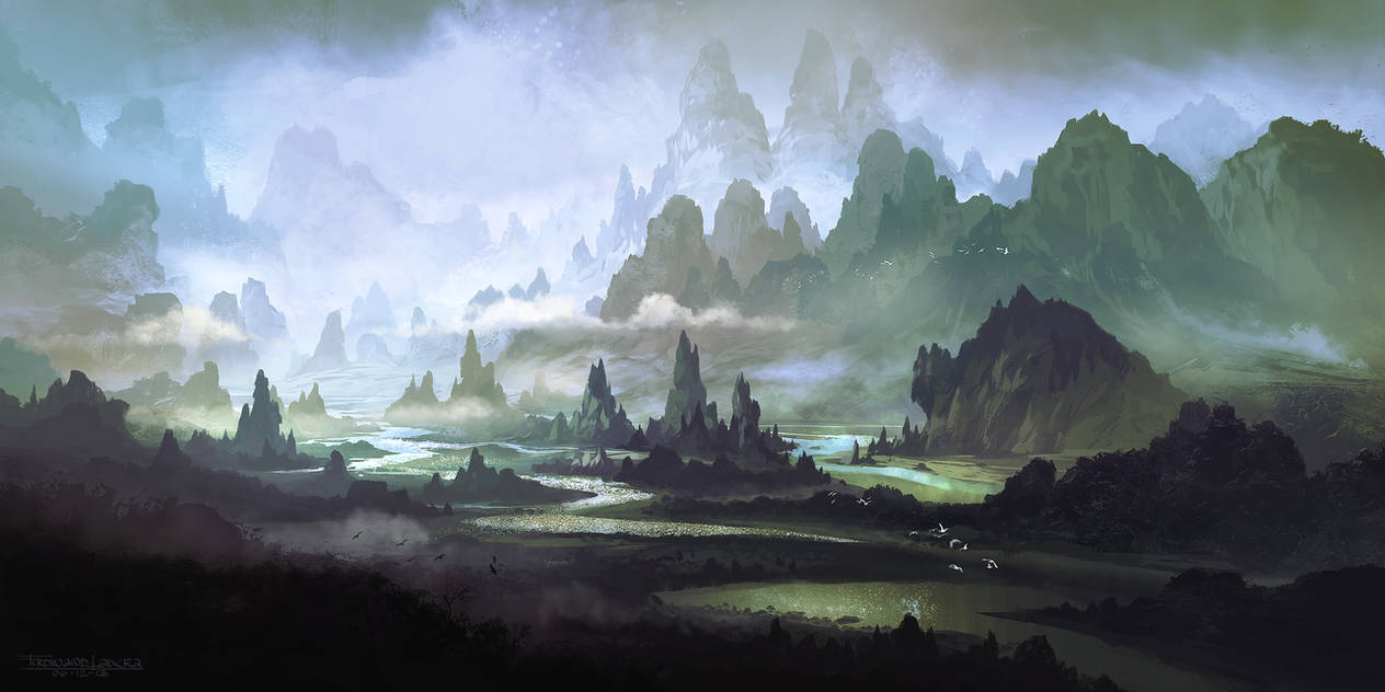 The River of Ang-roth by FerdinandLadera The River of Ang-roth by FerdinandLadera