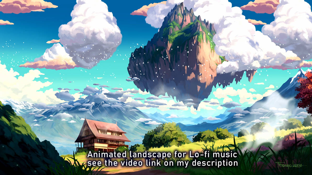 Manga Floating Rocks The Floating Mountain by FerdinandLadera on DeviantArt