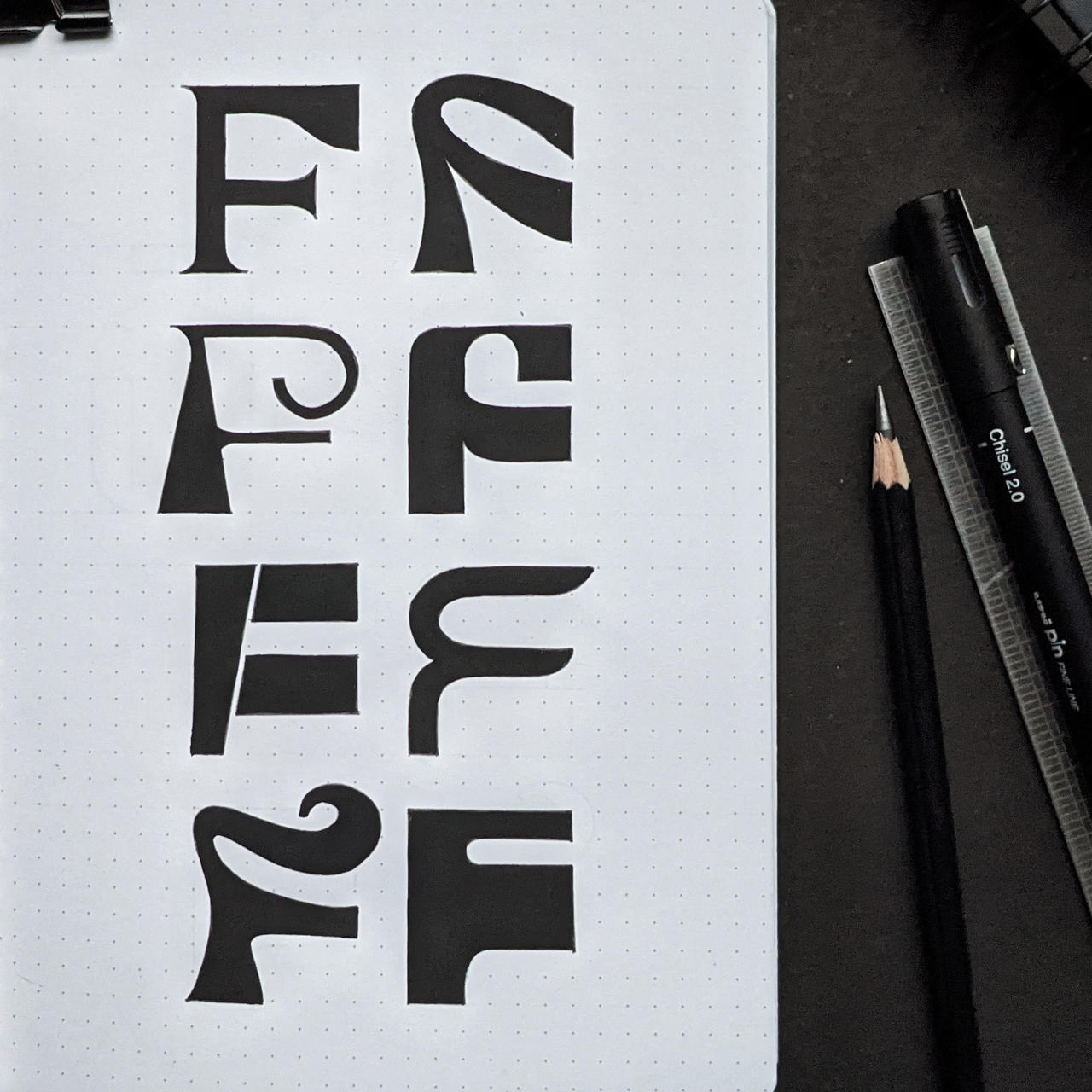Letterform Design 'F' by ayushi27 on DeviantArt